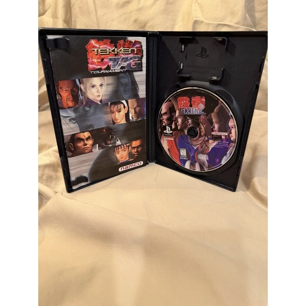Namco Tekken Tag Tournament PlayStation 2 with Case and Manual Included